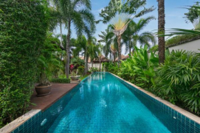 VILLA LETI Luxury Private villa with 22 meters private pool Kokyang Estate 3 min to Naiharn Beach